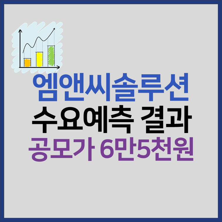 엠앤씨솔루션 수요예측 결과, 상장일, 공모주 청약 썸네일