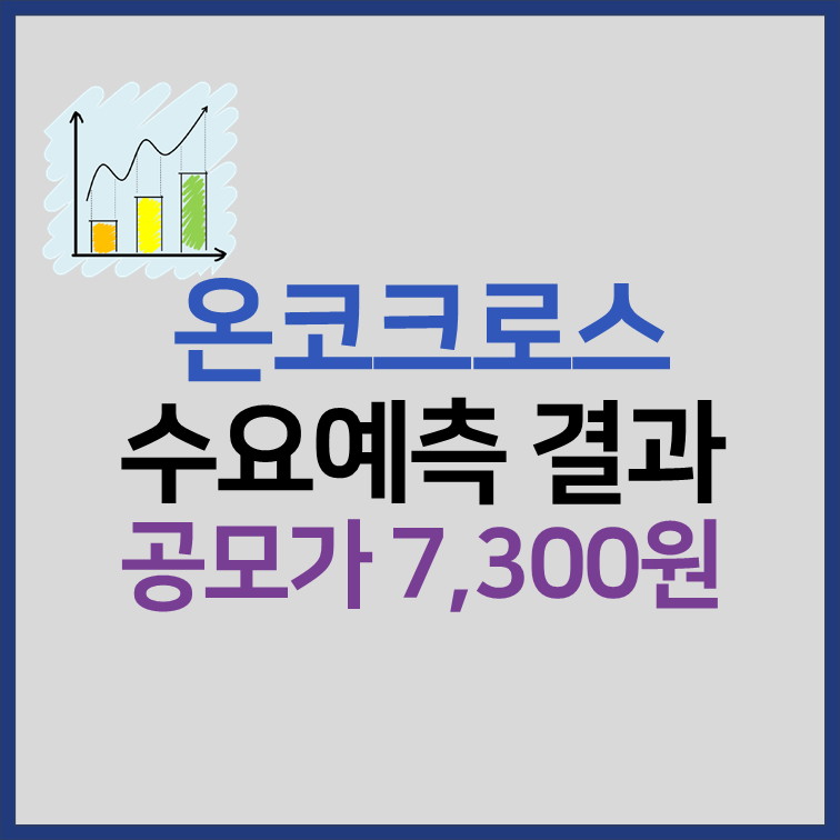 온코크로스 수요예측 결과, 상장일, 공모주 청약 썸네일