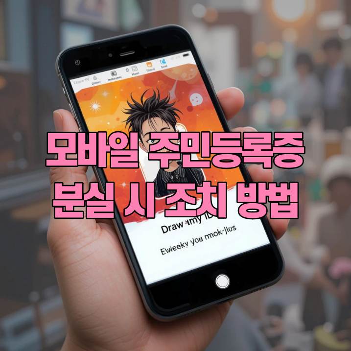모바일 주민등록증 분실 시 조치 방법 썸네일