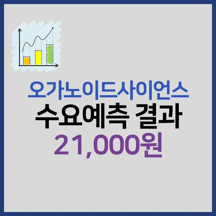 오가노이드사이언스 수요예측결과 공모주청약 정보 썸네일