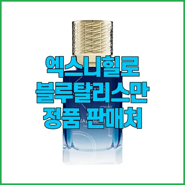 엑스니힐로 블루탈리스만 판매처 특징 정품 확인법 썸네일